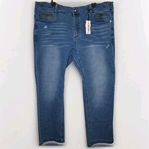 VIKTOS Men's Operatus CCW 38x30 Distressed Faded Blue Jeans Incognito NWT
